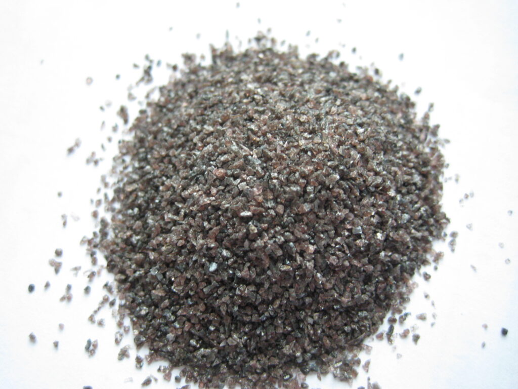 항공우주 부품 샌드블라스팅용 갈색 용융 알루미나 24# -1-Brown fused alumina-Haixu Abrasives 갈색 용융 알루미늄